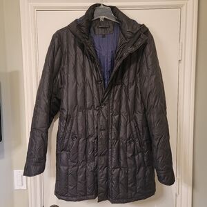 John Varvatos Puffy Trench Coat